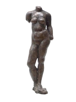 Otto Eder - Stehender Akt - Galerie Altn&ouml;der