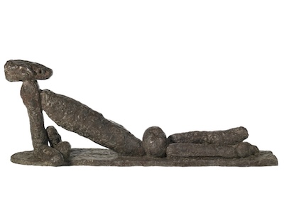 Otto Eder - Grosse Liegende / Sterbender - Galerie Altn&ouml;der Salzburg